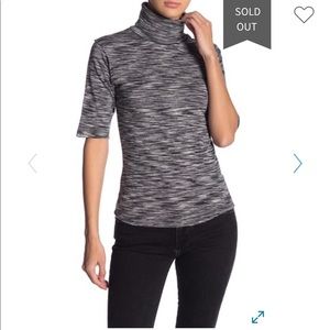 Free People Sunshine Space Dyed Turtle Neck